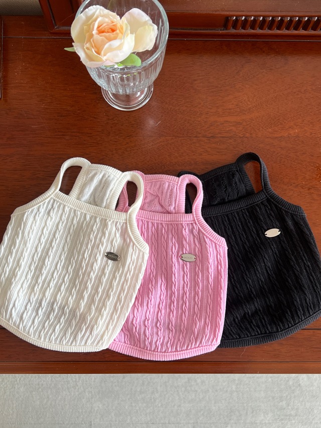 【予約】［minorio select］Summer Knit Camisole (3color)