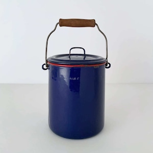 ヴィンテージ ポット ホーロー 琺瑯 / Vintage Enamelware Pot PUEBCO