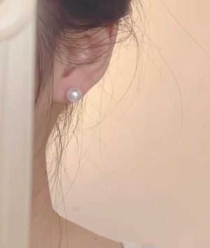 フラワーパール ピアス イヤリング Y 260098