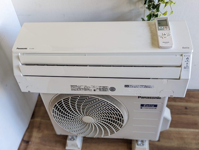 6～8畳 2020年製 Panasonic ルームエアコン CS-J220D-W | 【オンライン 