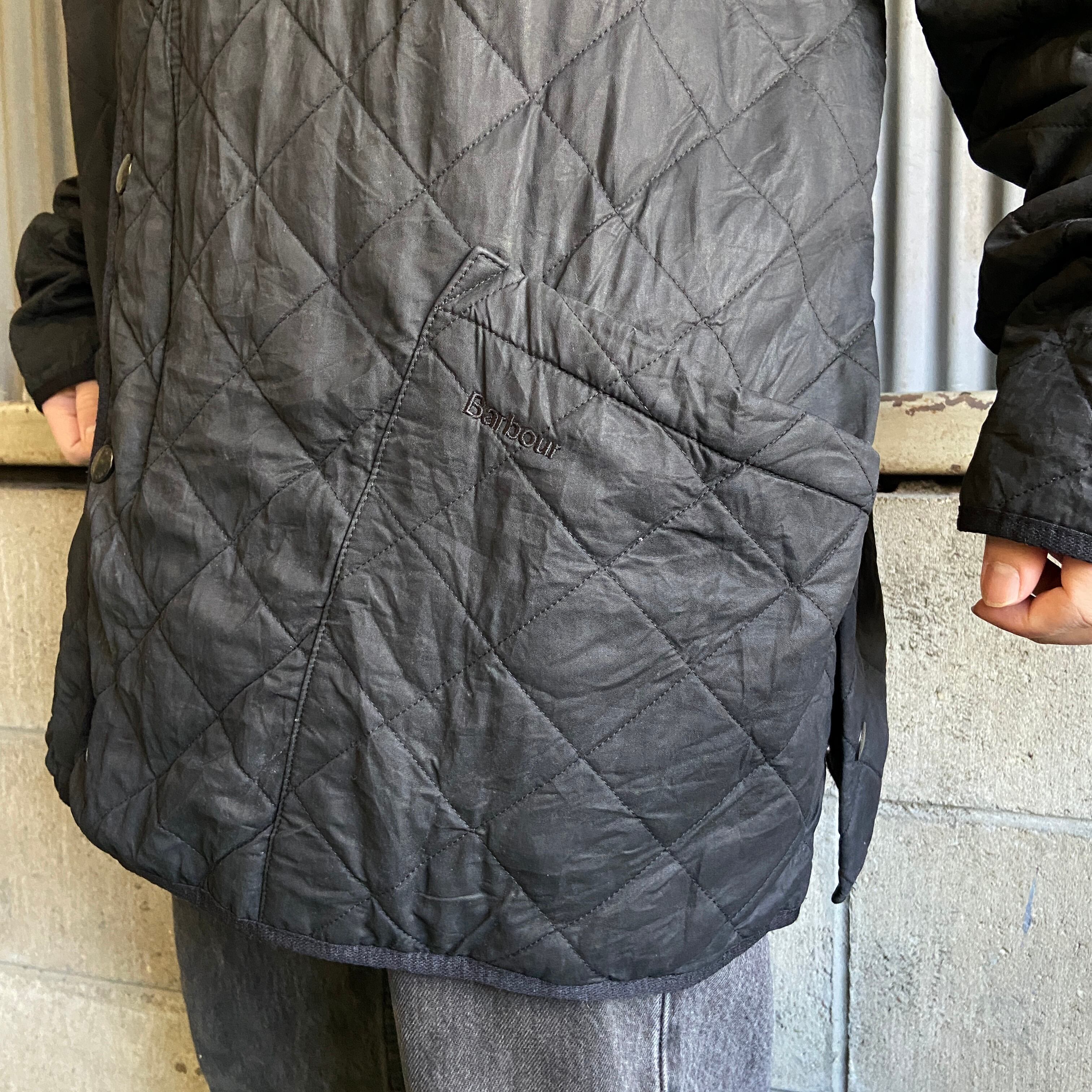 ビッグサイズ Barbour バブアー ワックスコットン ポーラキルト
