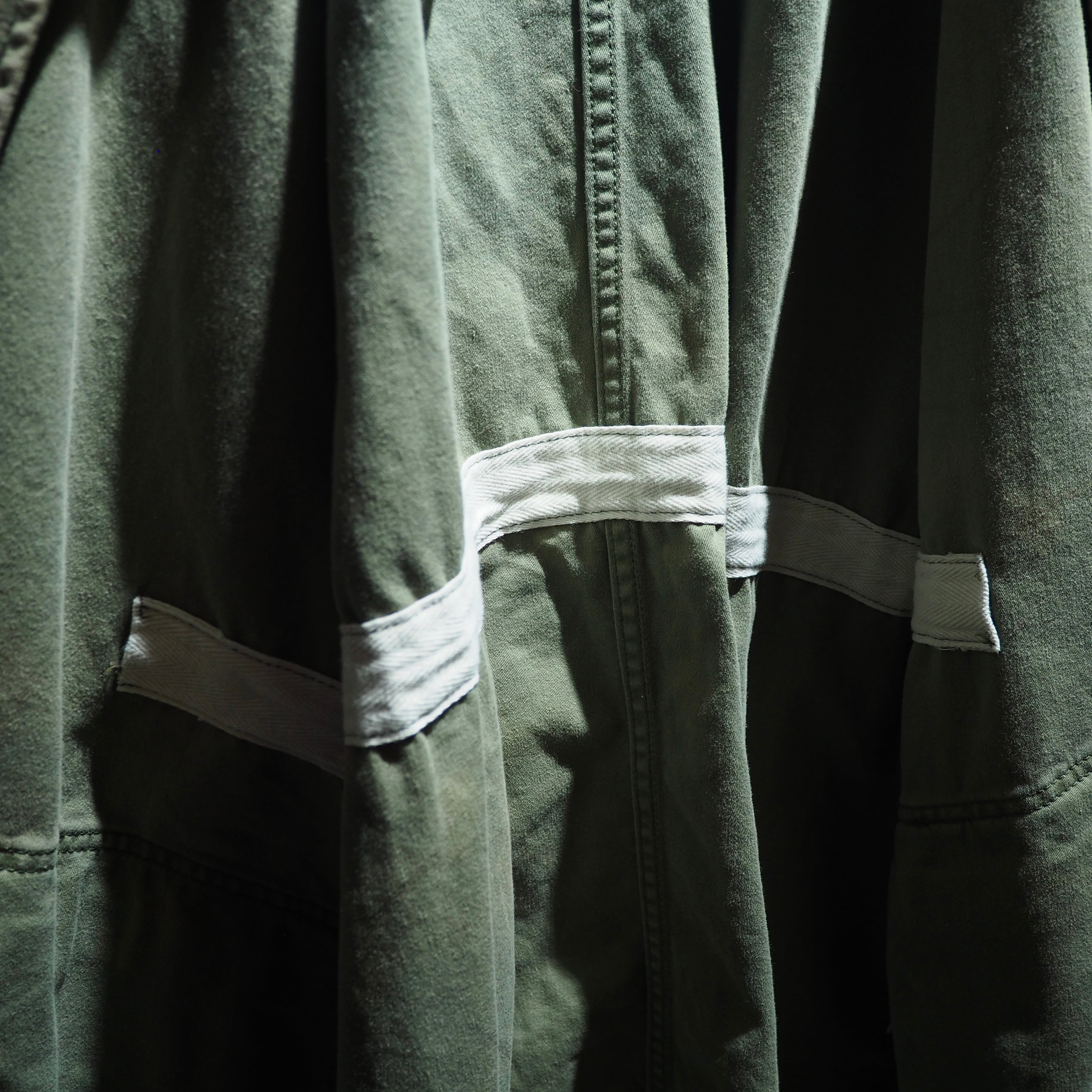 " MasterKey " No collar aging processing military jacket
