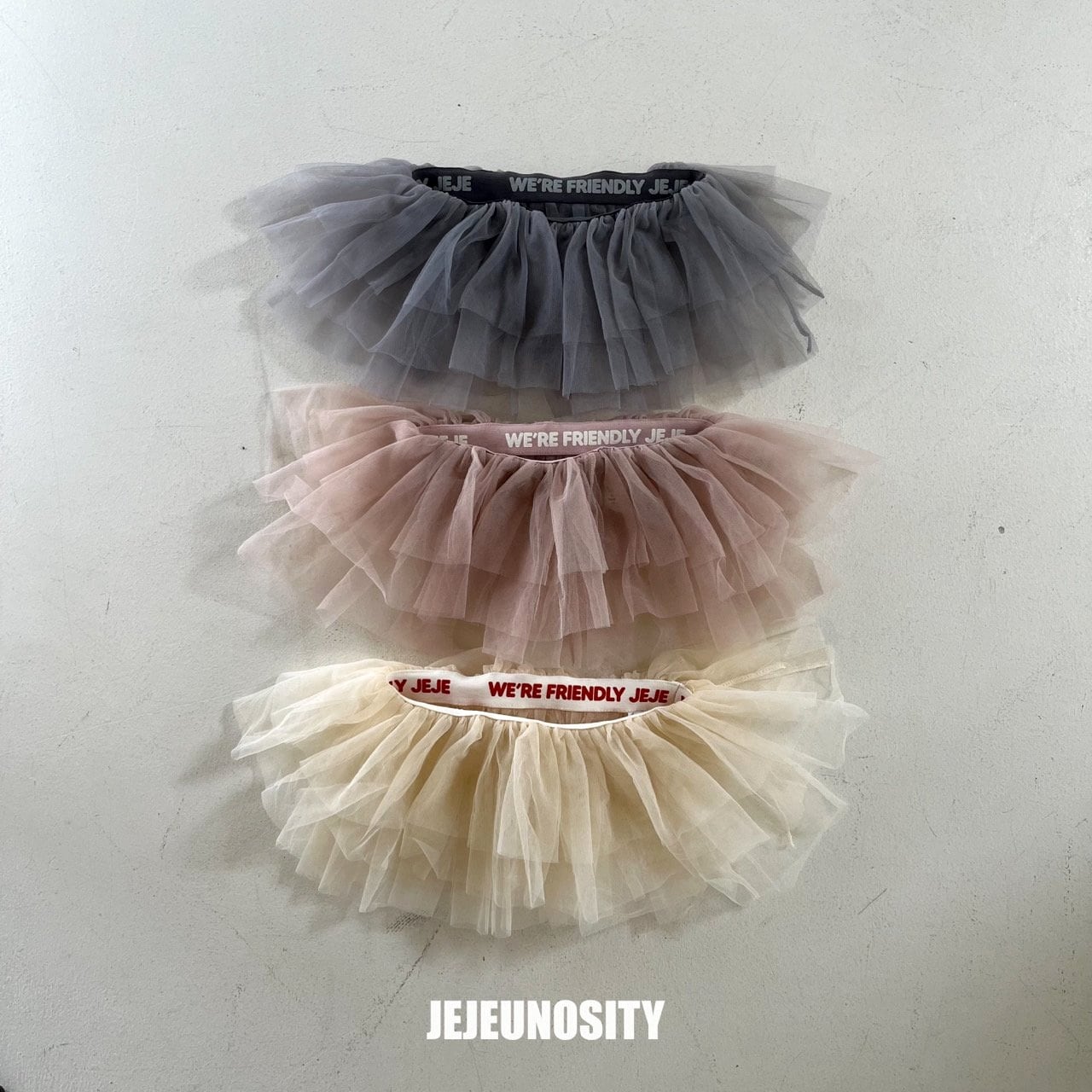 «sold out»«ジュニアサイズあり» jejeunosity ジェジェチュチュ 3colors