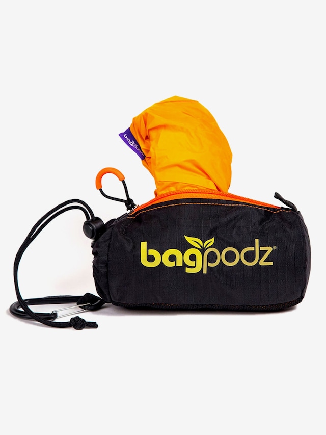 bagpodz「5 bags  Orange（コンパクト エコバッグ）」