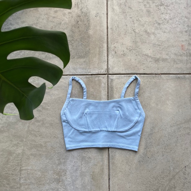 box croptop -light blue-