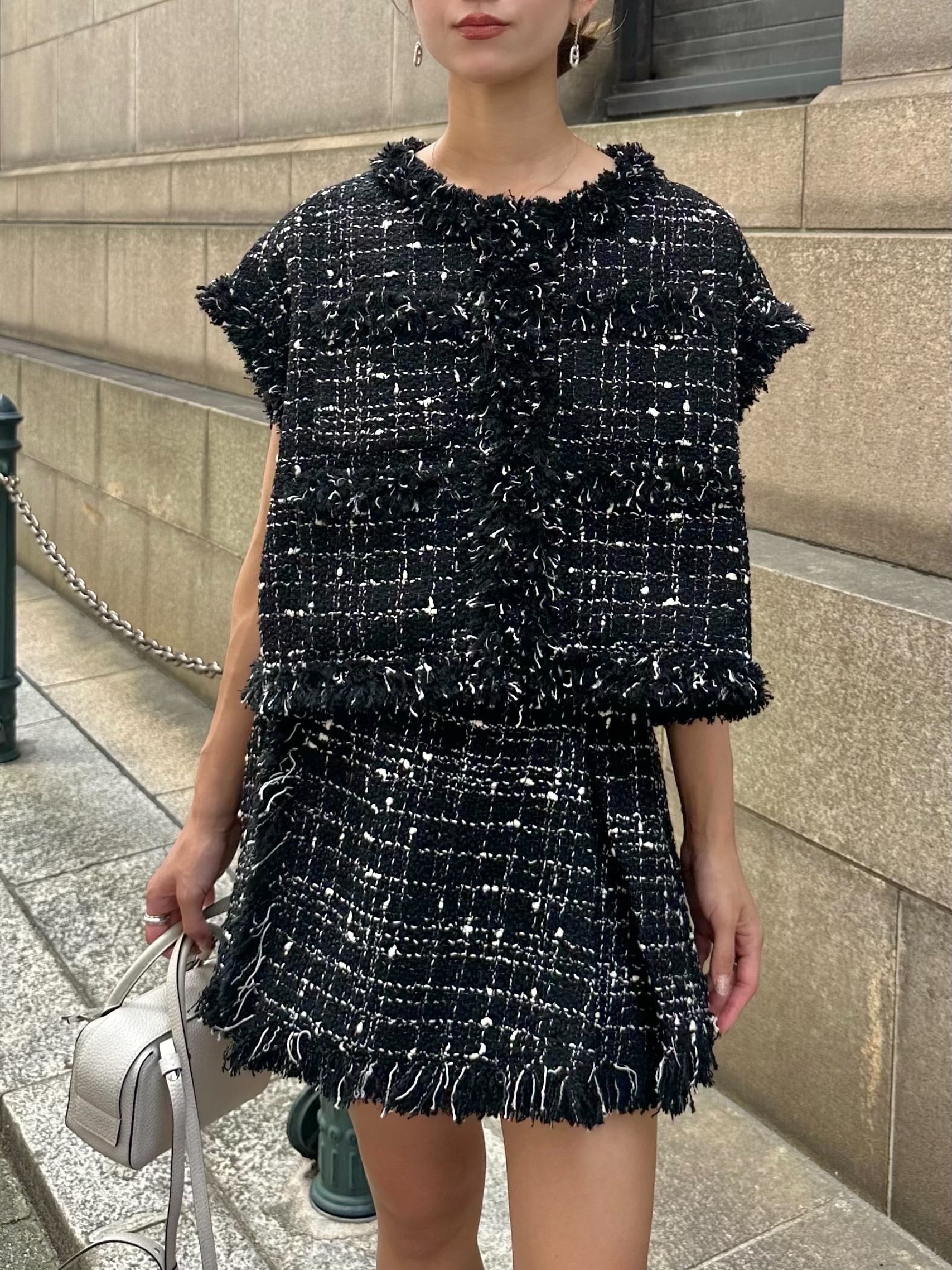 basil skort / black 11/13 21:00 ～ 再販 (即納) | HYEON