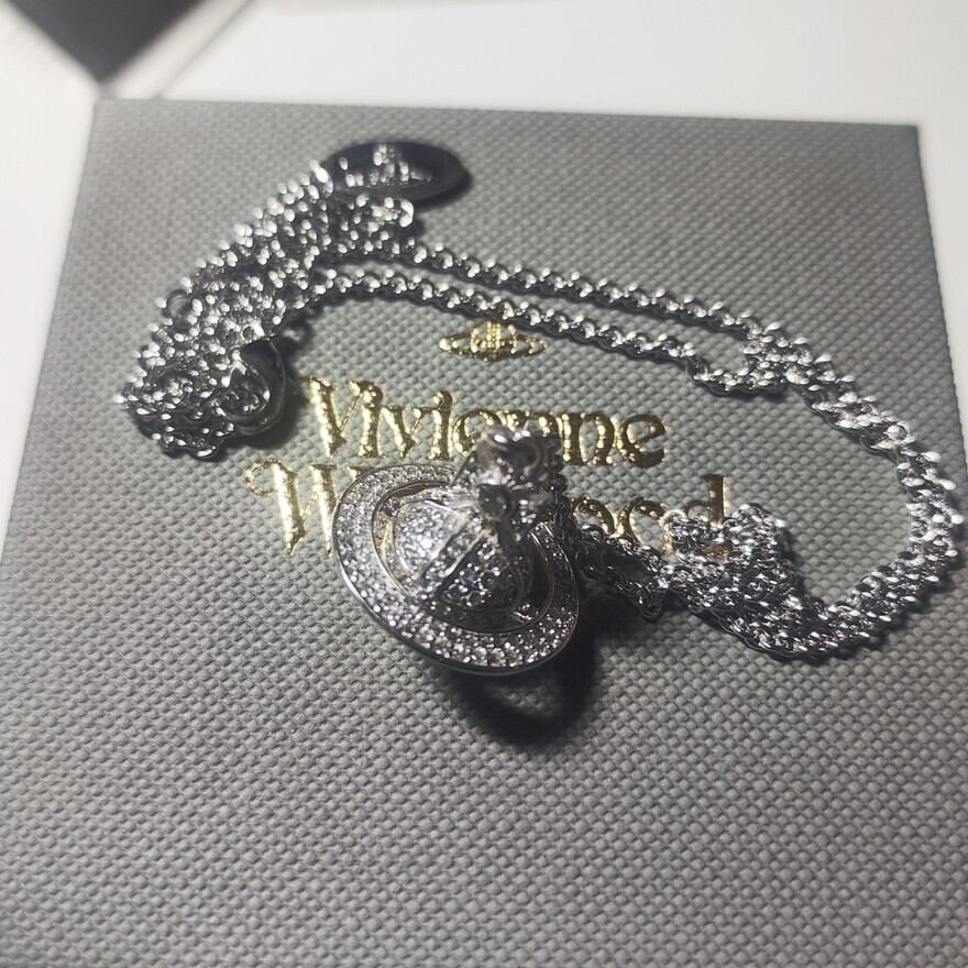 Vivienne Westwood オーブネックレス シルバー オーブ 保証書
