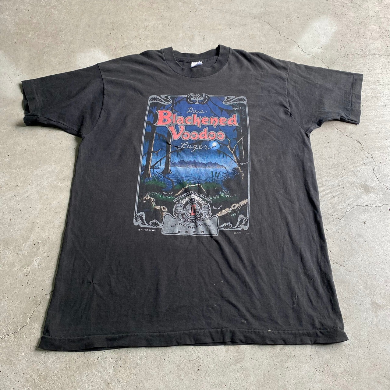 90年代 DIXIE Blackened Voodoo Lager ビール アドバタイジング 企業 