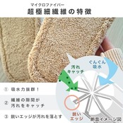 [激落ちくん] レック(LEC) おそうじスリッパ NEO (2足セット) Mサイズ 約22~25cm ピンク/洗い替え用/丸洗いOK/マイクロファイバー