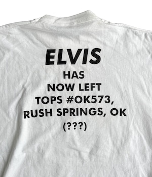 Vintage 80-90s News paper T-shirt -ELVIS-