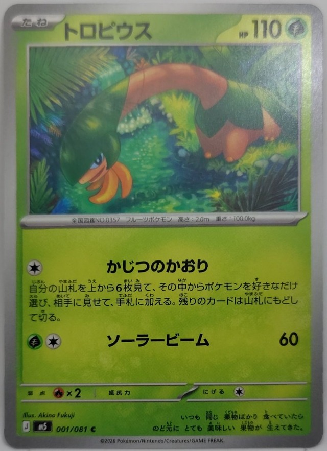 トロピウス【M5-001】[C]