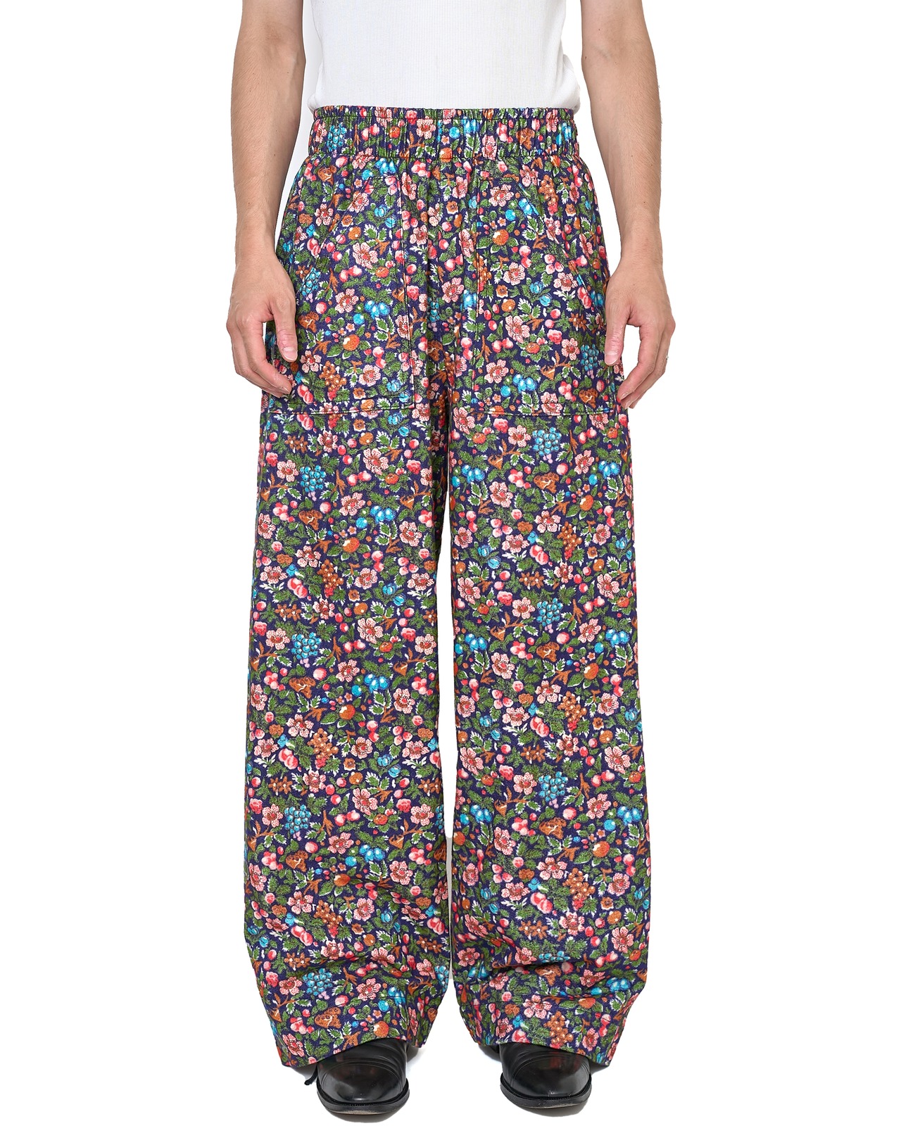 KOOKY ZOO "FLORAL EASY PANTS〔FLOWER〕"