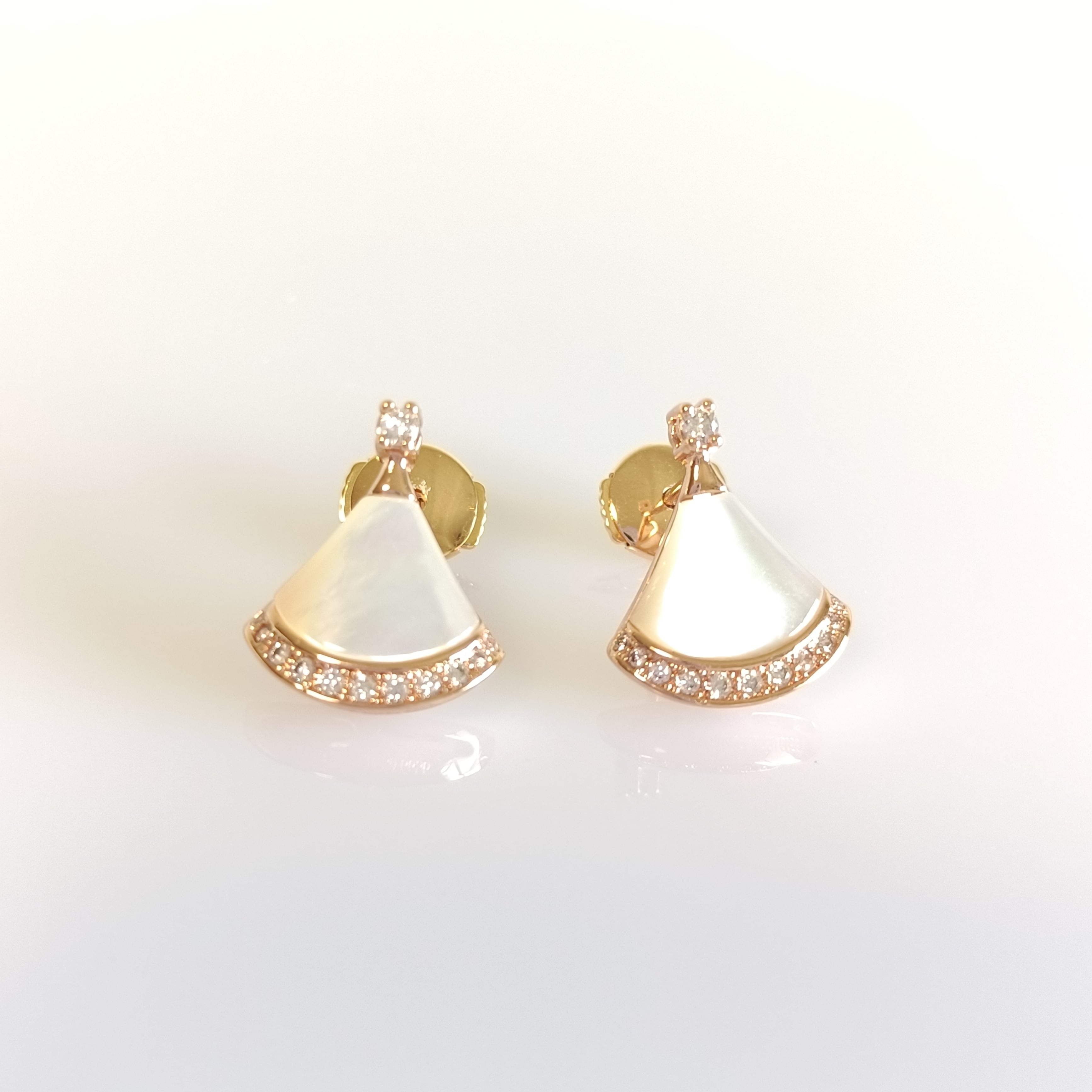 白蝶貝 ローズゴールド ディーヴァ ドリームピアスe | olive&caty