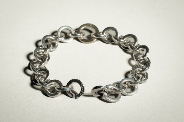 Vintage Tiffany & Co Two-Tone Toggle Link Bracelet