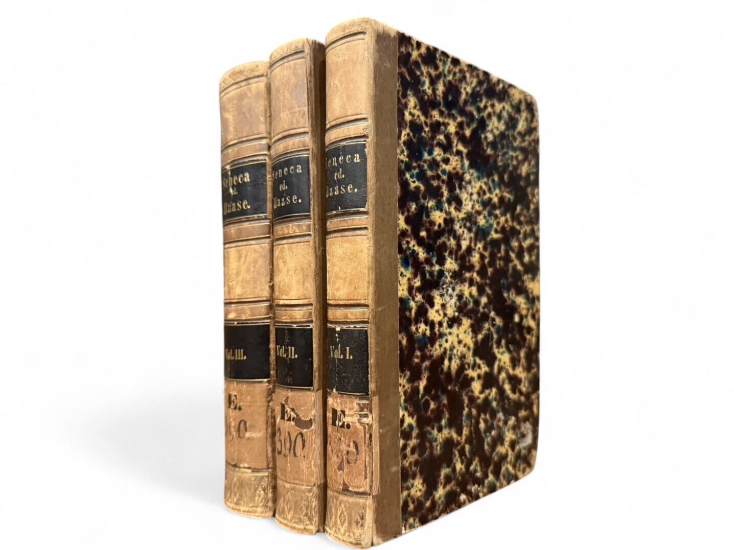 【SFF048】Opera quae supersunt: recognovit et rerum indicem locupletissimum adiecit Fredericus Haase(1852-1853) / Lucius Annaeus Seneca