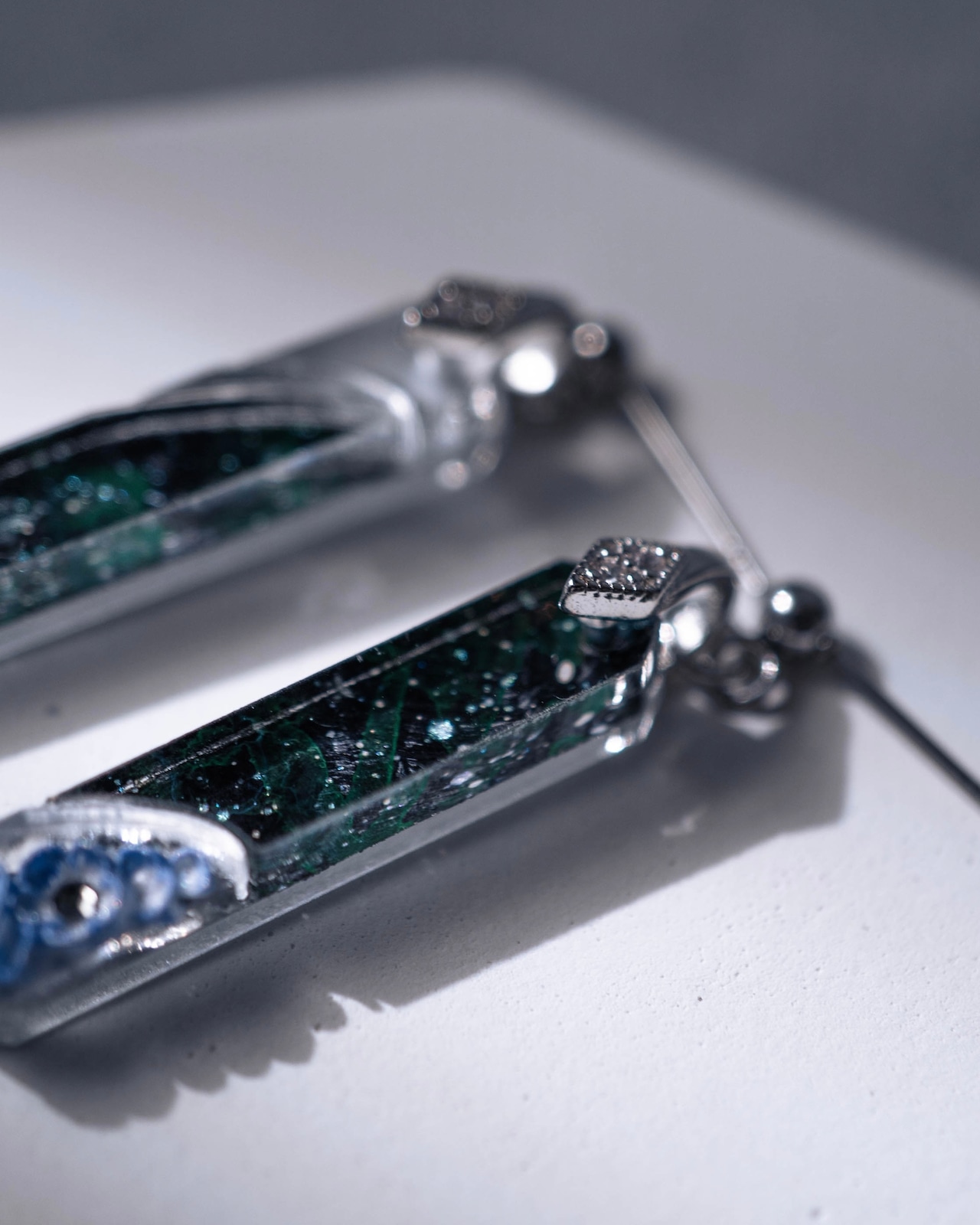 月夜の青 -Nemophila- necklace