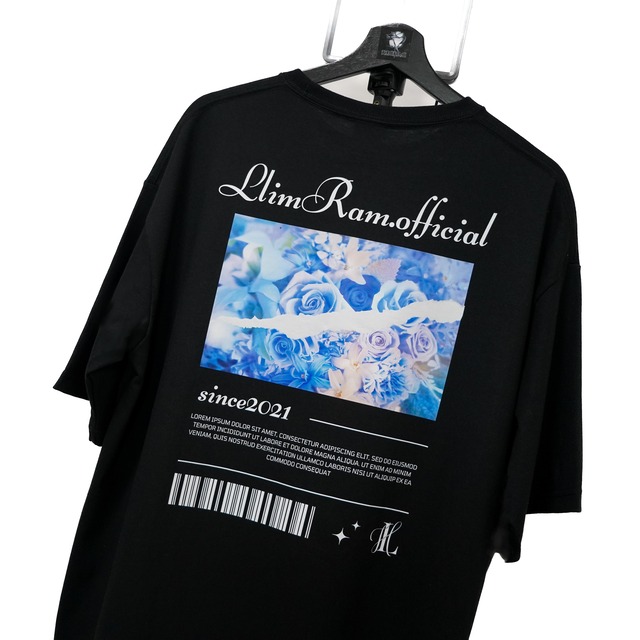 【No18】rose graphic Tshirt