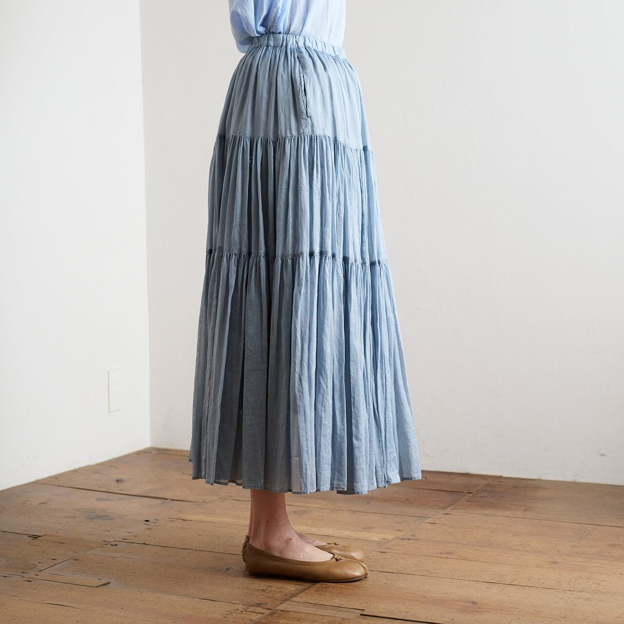 suzuki takayuki / スズキタカユキ / スカート suzuki takayuki tiered skirt（スズキタカユキ ティアード