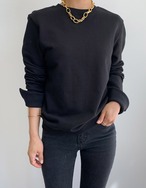 【4年連続BestSeller・再販】Slit-wrist Simple Sweater_2colors