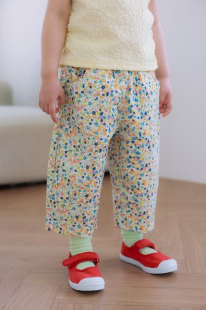 [JAZZ] Woven Flower Pants / [째즈] 직기꽃바지