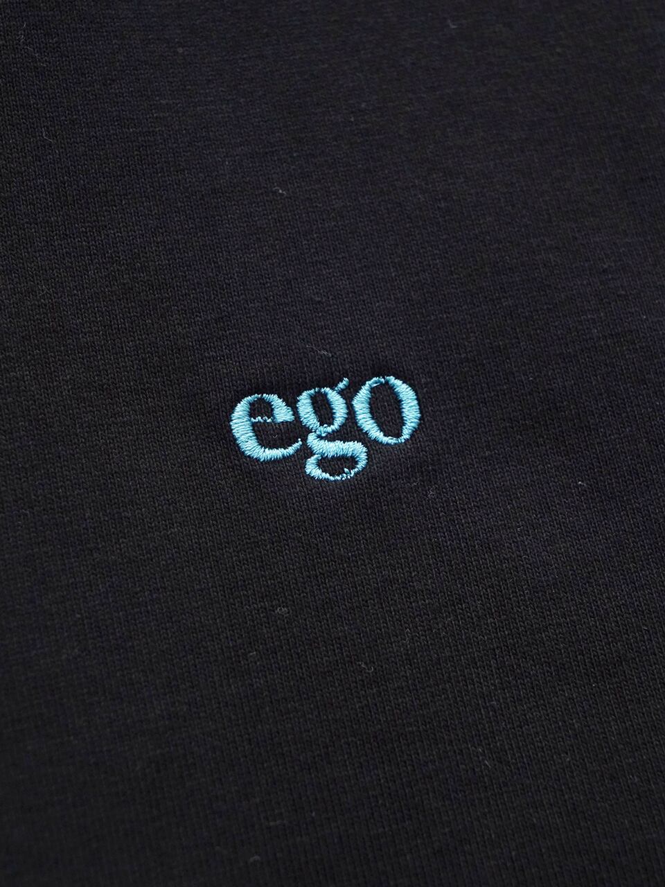 EGO TRIPPING (エゴトリッピング) PRINTTEE-A long ロンTEE / BLACK