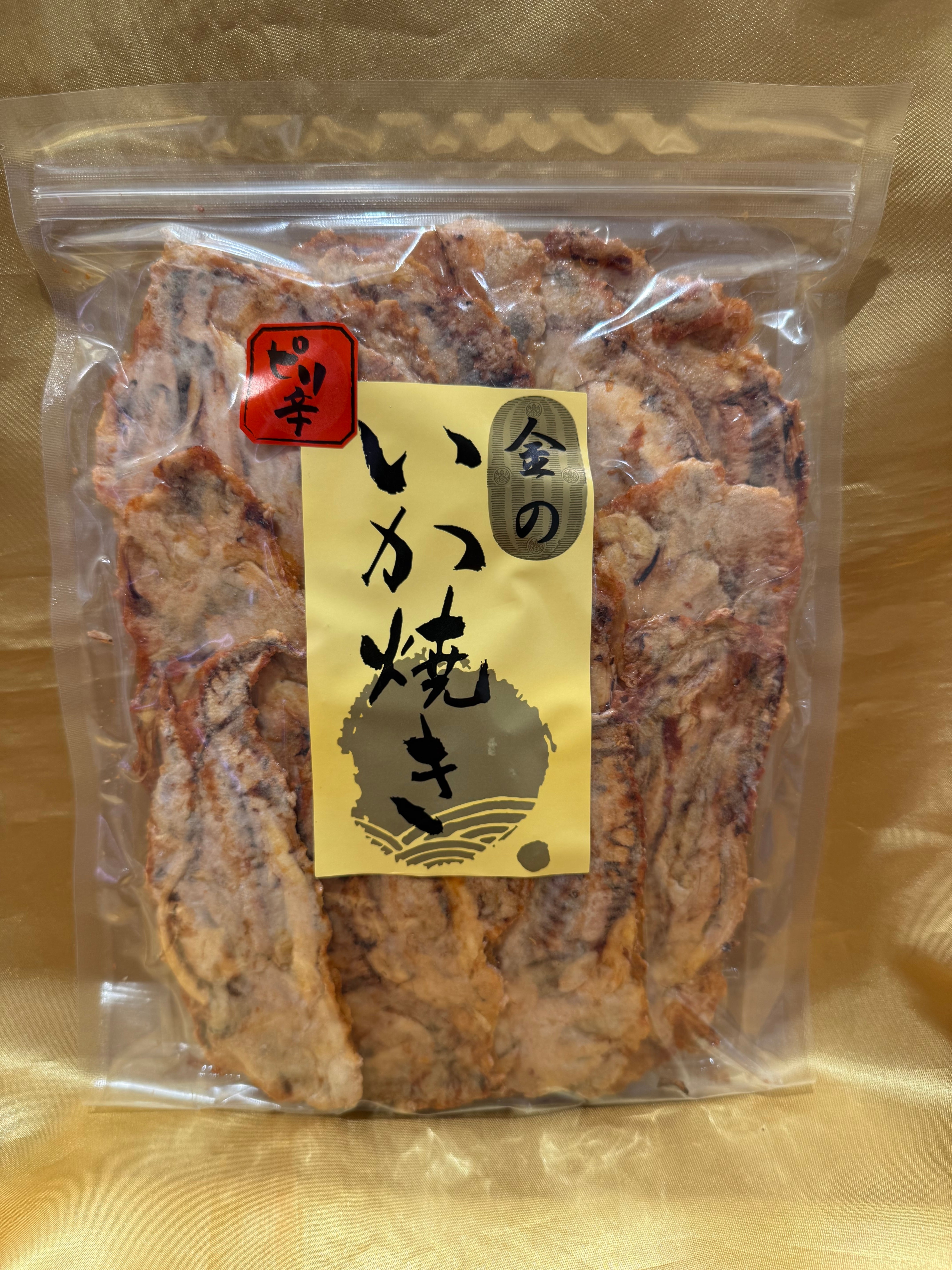 金のいか焼き132g【たまり醤油】-SQUID CRACKER【SOY SAUCE】 | 罪悪感