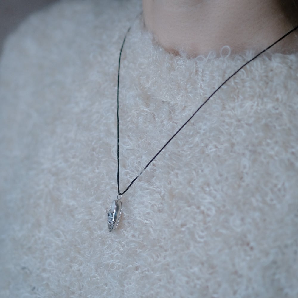 ウィングチップ ミニチュア 靴 ネックレス シルバー925 | クラウド