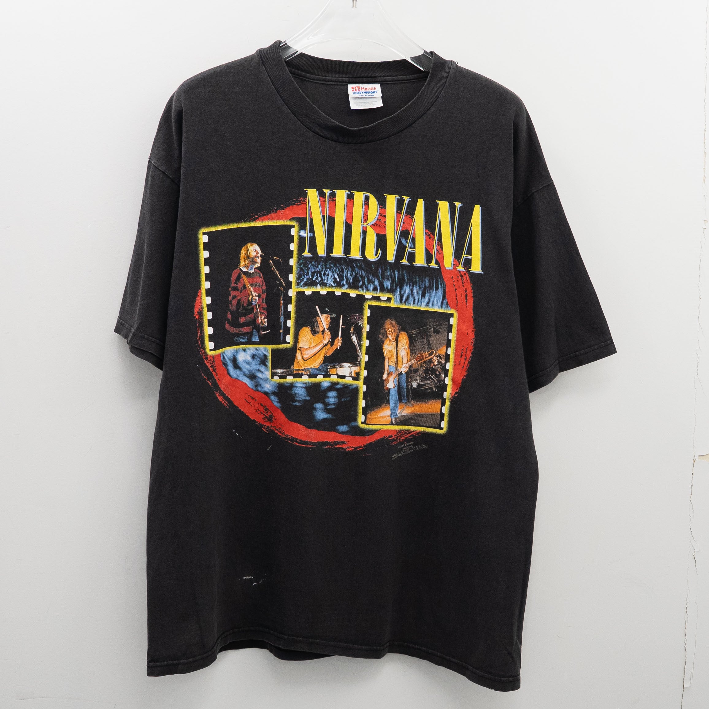 Nirvana " From The Muddy Banks " Hanes XL【A9-354】