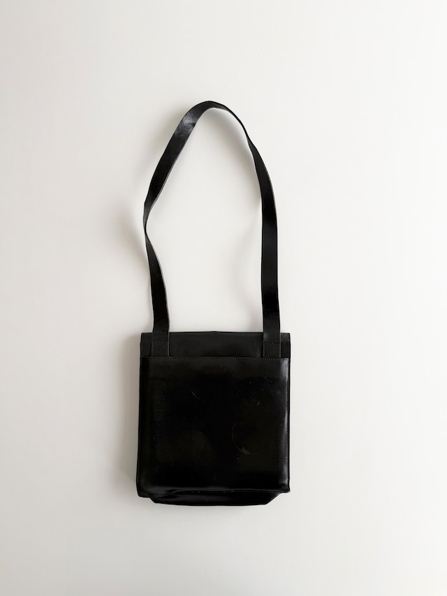 FW1999 MIU MIU LEATHER DOCKING SHOULDER BAG