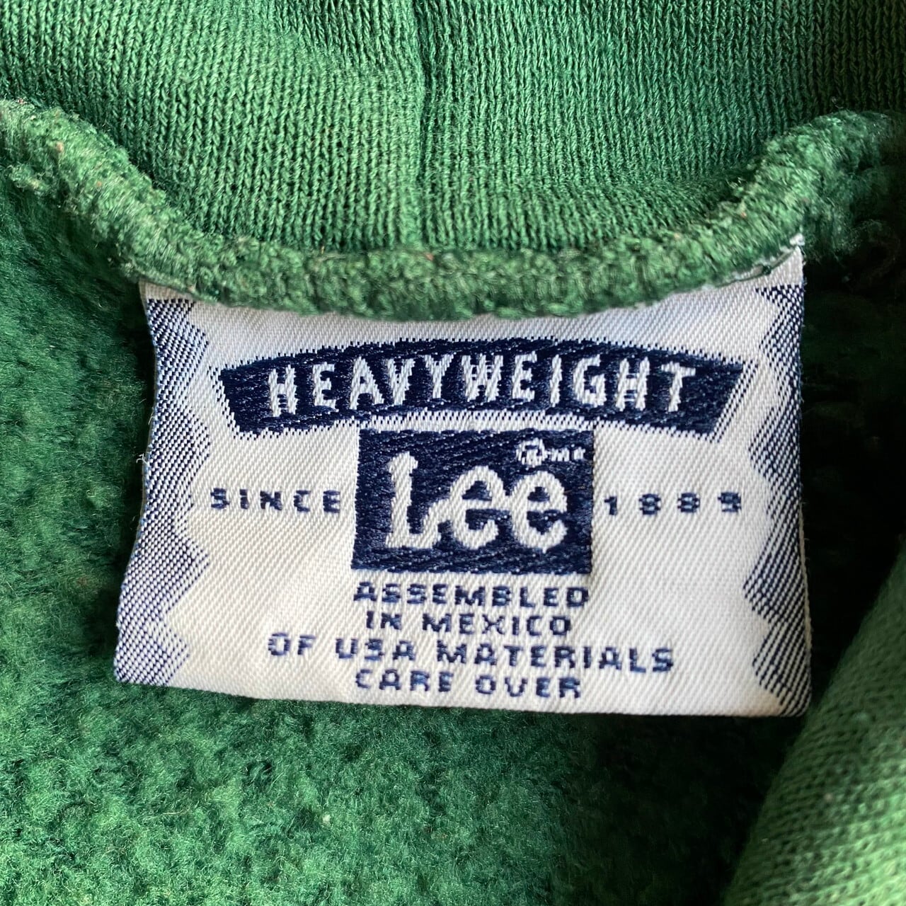 Lee リー　スウェット　パーカー　ビッグロゴ　HAVYWEIGHT