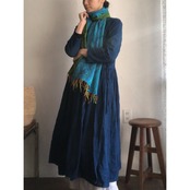 リサイクルサリーのカンタショール　小06　インドの手仕事布　Mulaセレクト
