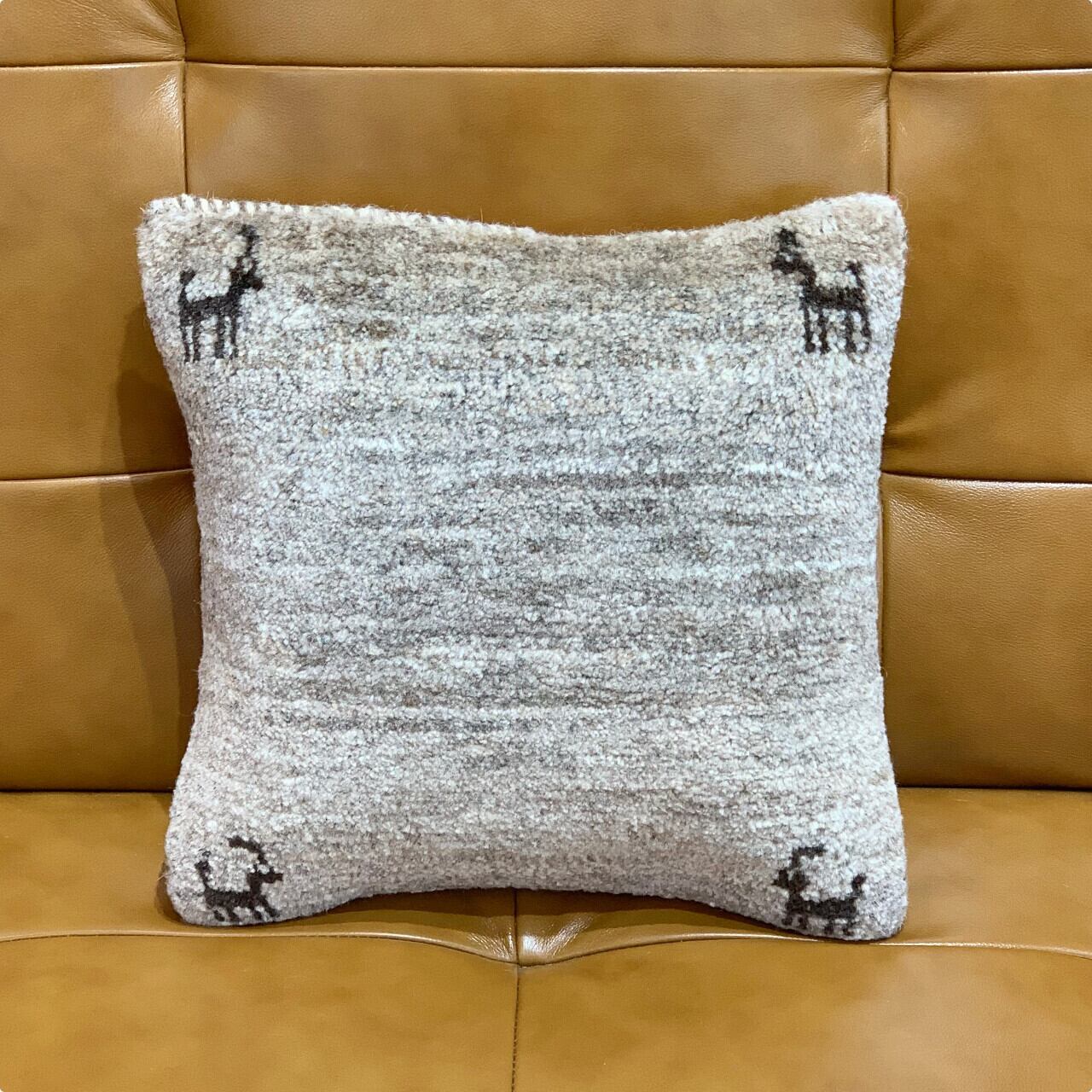 美品ギャッベ　クッションカバー ギャッベ クッションカバー / Gabbeh Cushion Cover 37cmx37m | Sena