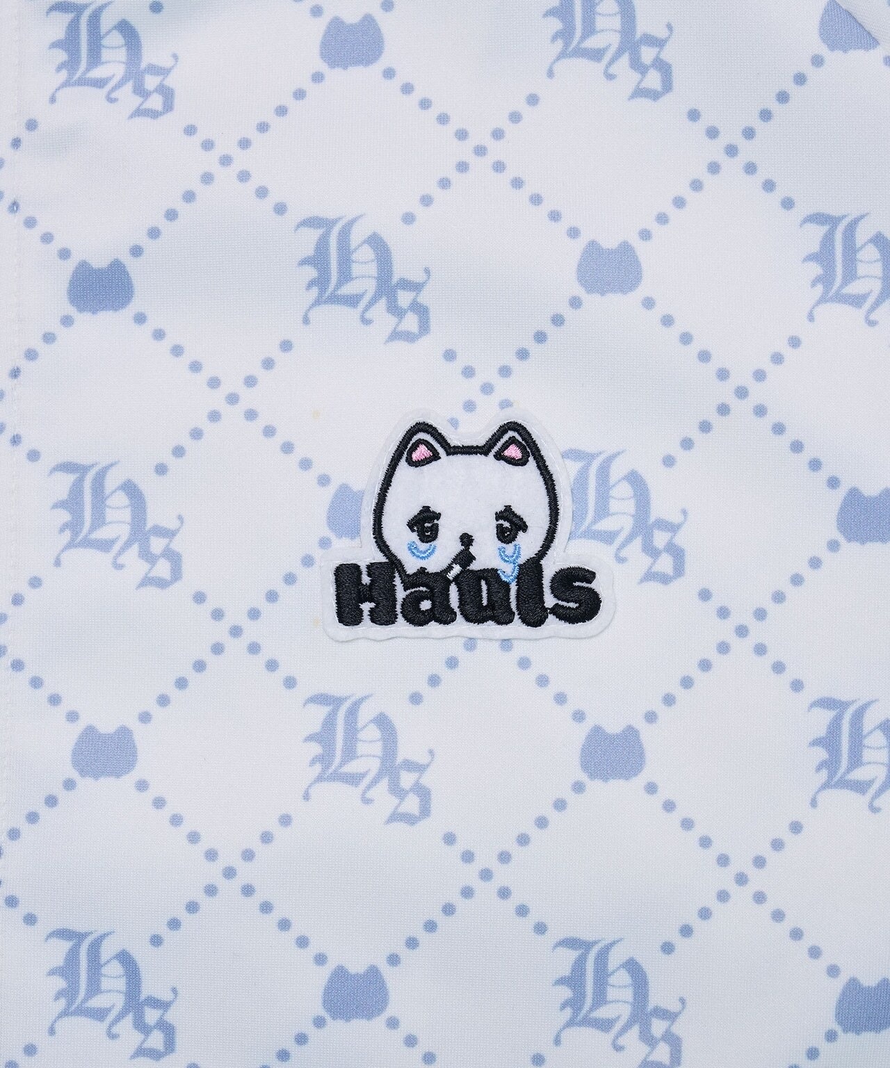 にゃめんにゃ！モノグラムネ申おジャージ(ホワイト)