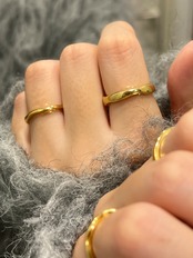 【SET 】wave ring