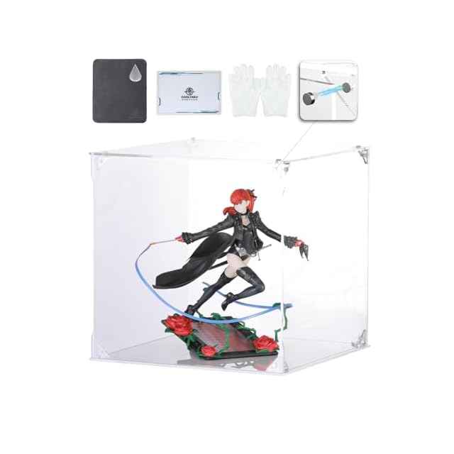 COOLTAKU フィギュアケース UVカット アクリル マグネット式 磁石付き