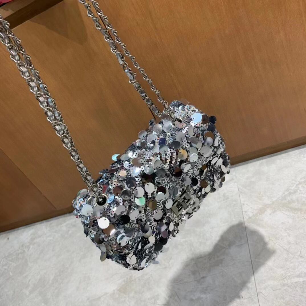 スパンコールバッグ