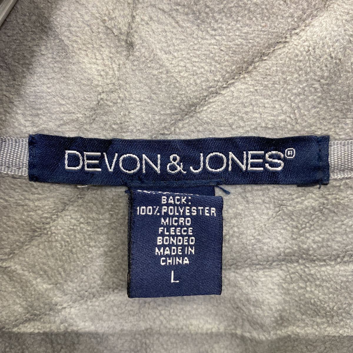 DEVON & JONES シェルジャケット Lサイズ デボン ジョーンズ アウトドア ネイビー 古着卸 アメリカ仕入 t2209-3348
