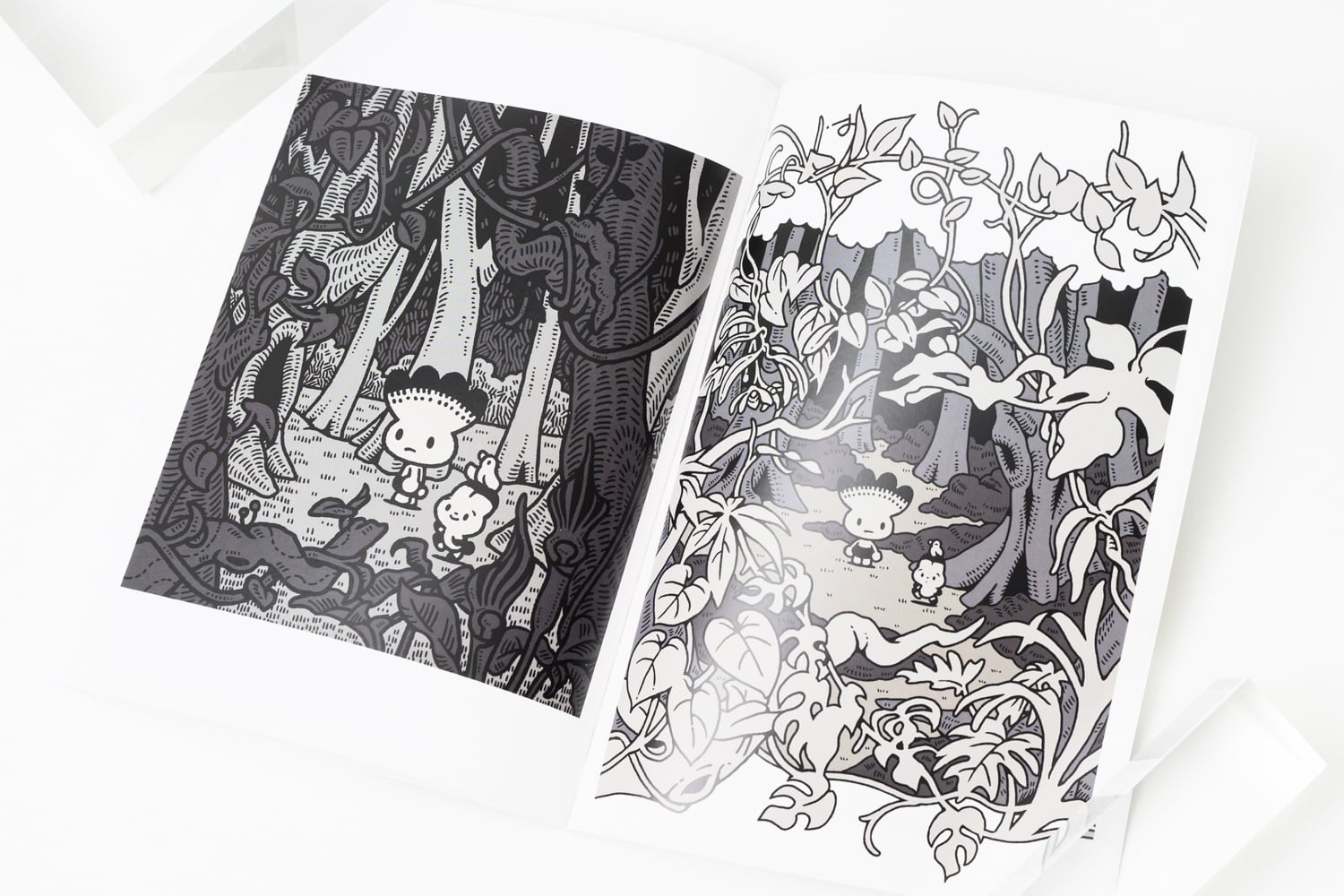 タキタサキ 作品集 「ひとはちのもり」 | TOKYO PiXEL. shop & gallery