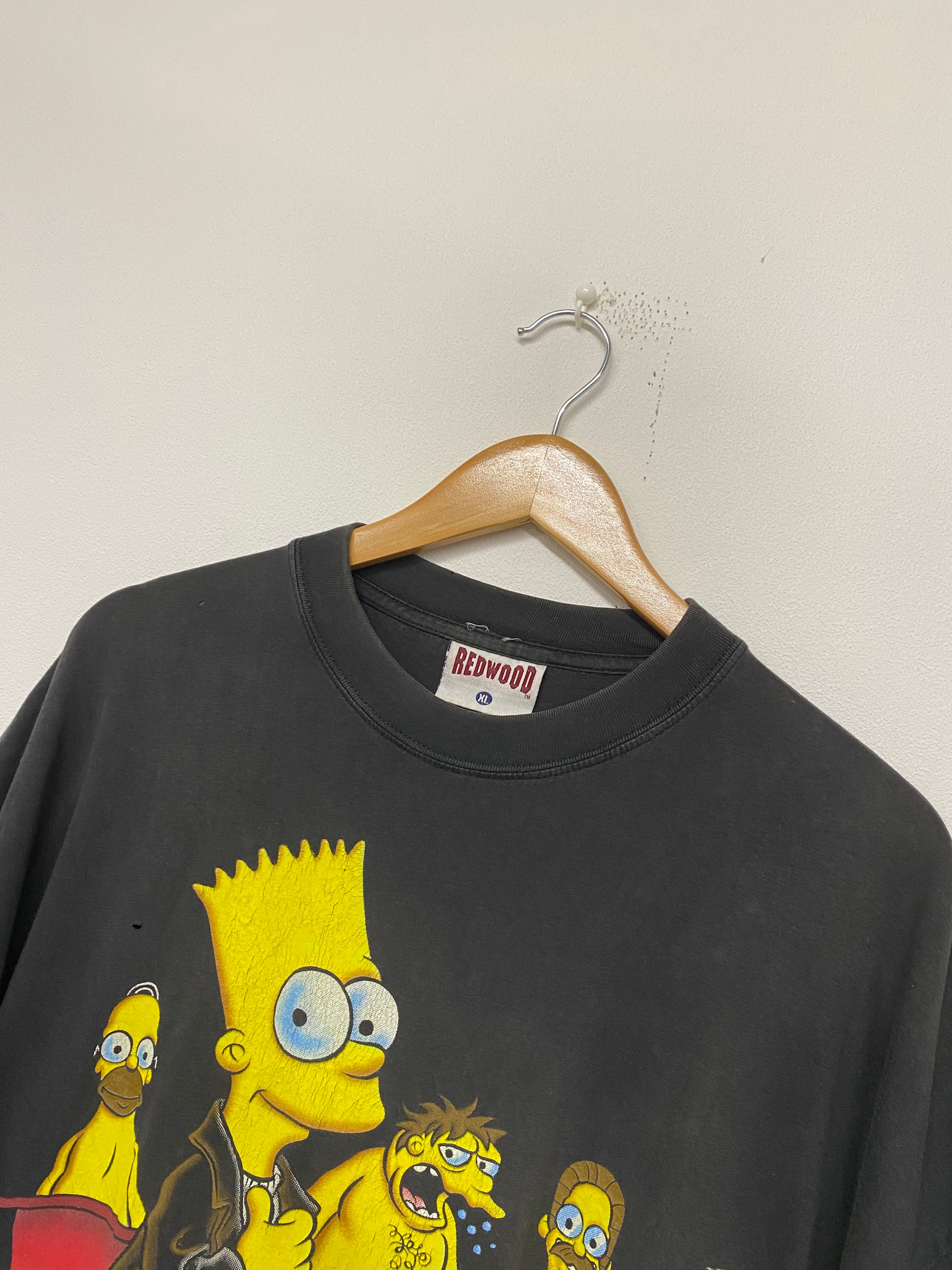 90s THE SIMPSONS Full SIMPSONS Print Tshirt/XL | ACIDHOUSE