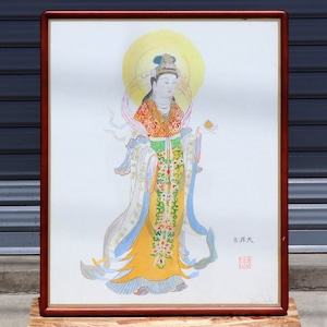 さとう忠・仏画『吉祥天』・No.200708-311・梱包サイズ140