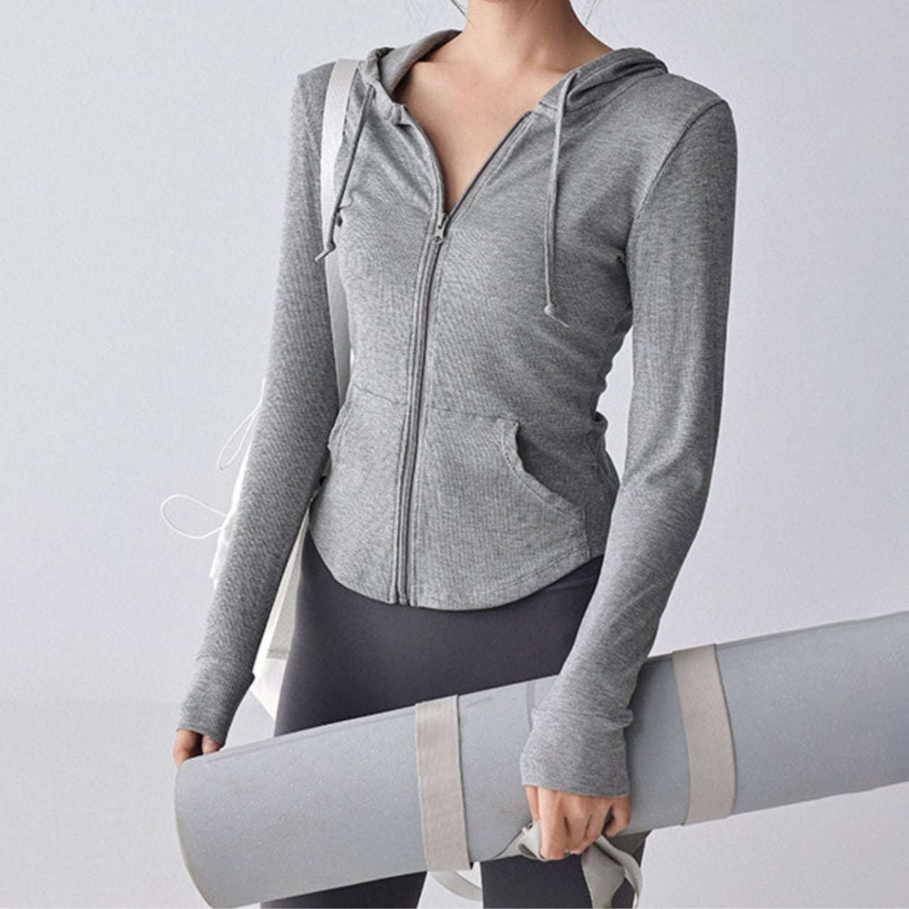 Zip Up Hoodie with Pockets BM0101