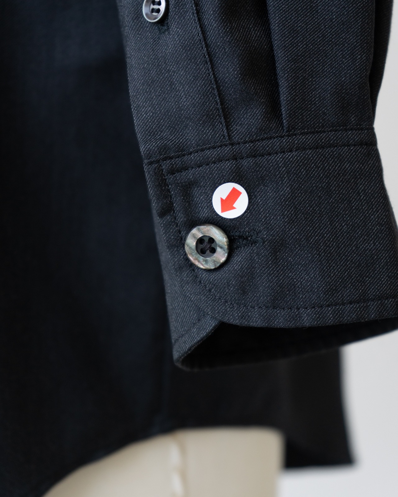 〈Hermès by martin margiela〉Stand-Collar Shirt