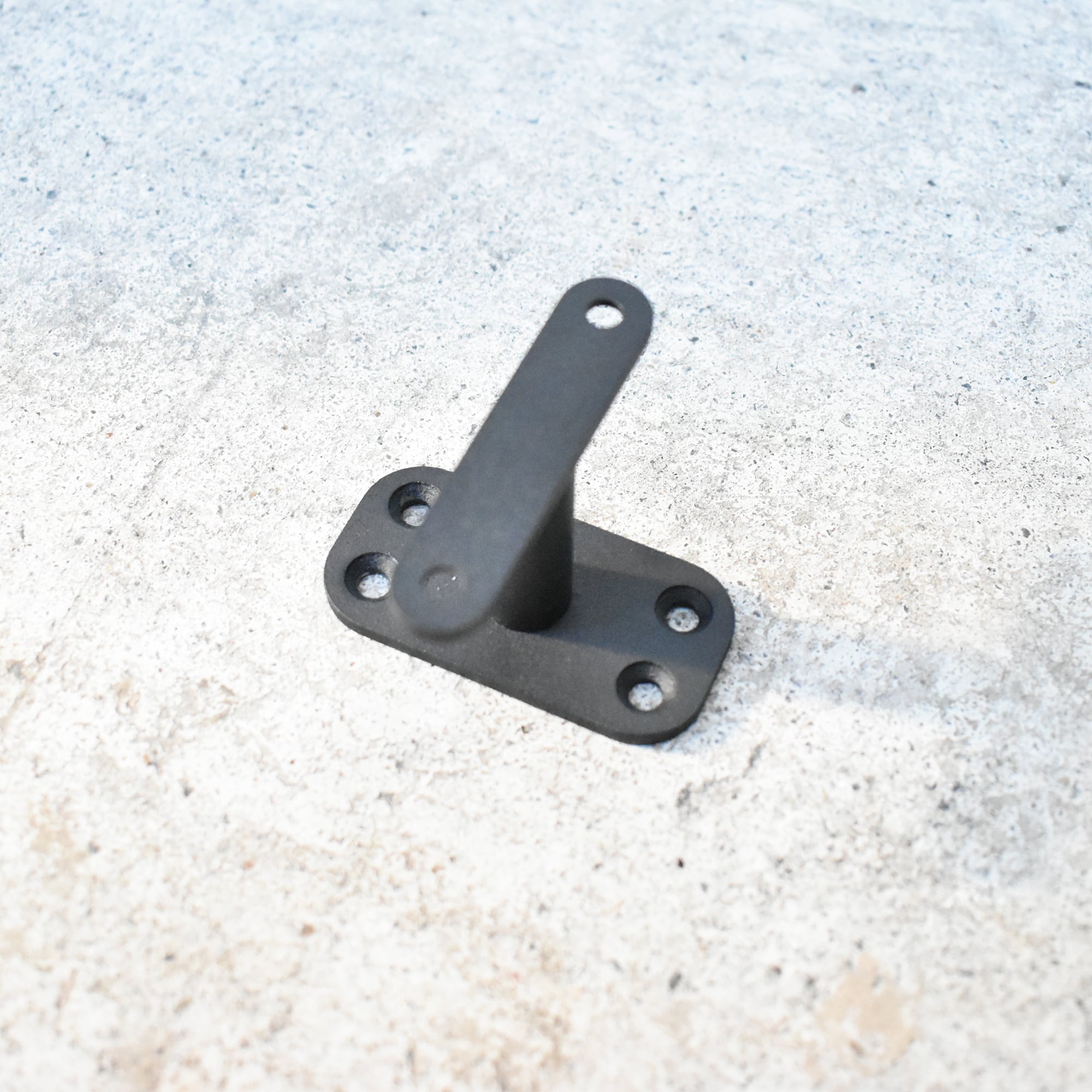 ヨーク手摺受けE 【W-YOR2079】サンドブラック たて手摺用