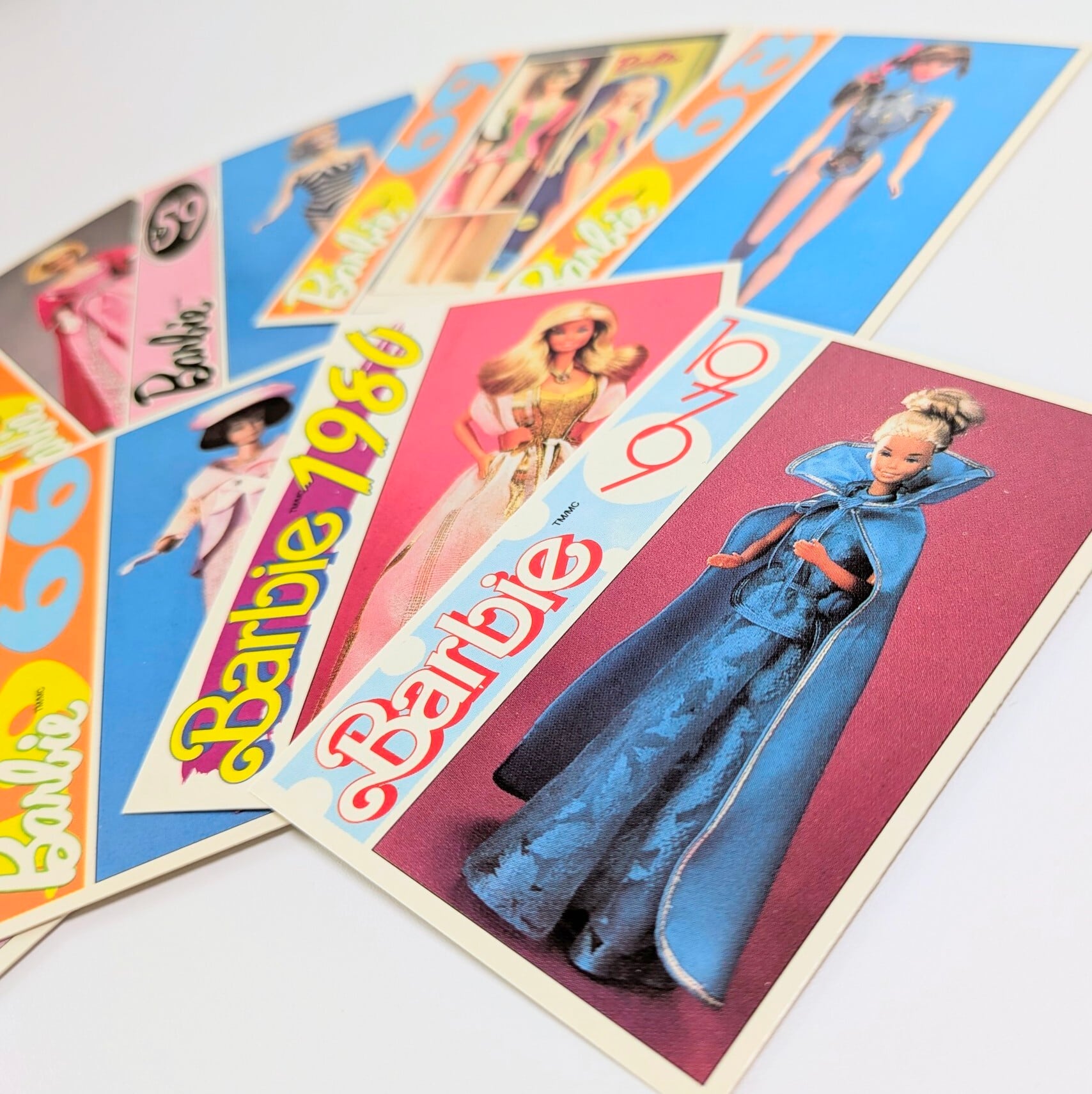 ☆送料無料！☆ VINTAGE 1991 CANADA PANINI【 Barbie Collectible  ACTION FRANÇAISE Limited Edition （バービー コレクタブル アクション フランス語限定版） 】VINTAGE トレーディングカード単品 （1個=8CARDS）〚アメリカン雑貨 アメトイ〛