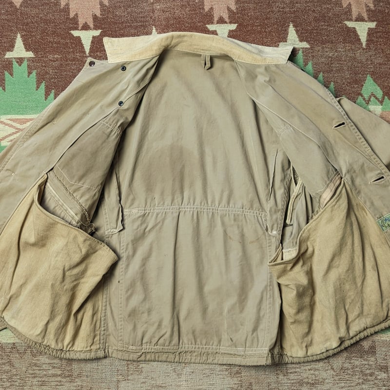 40s~ fishuntex by RED HEAD Poplin Fishing Hunting Jacket 40s~ fishuntex by RED HEAD Poplin Fishing Hunting Jacket