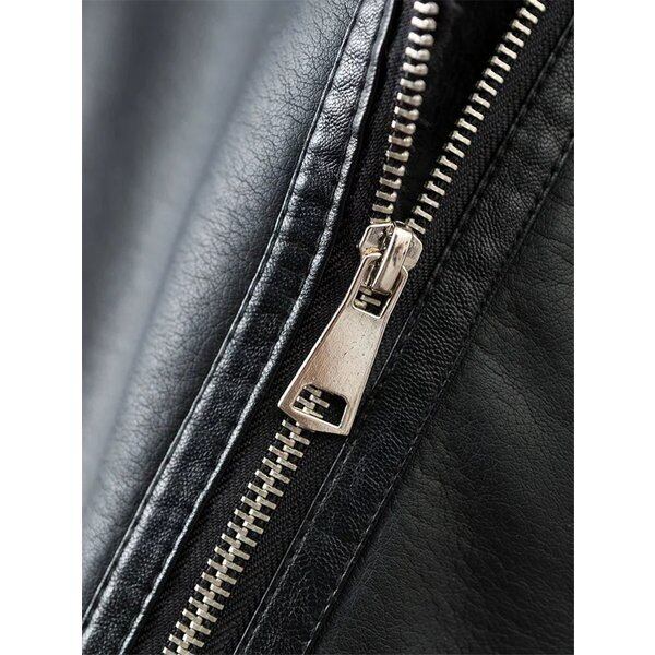 韓国スタッドオム製 ライダースジャケット レザージャケット 44