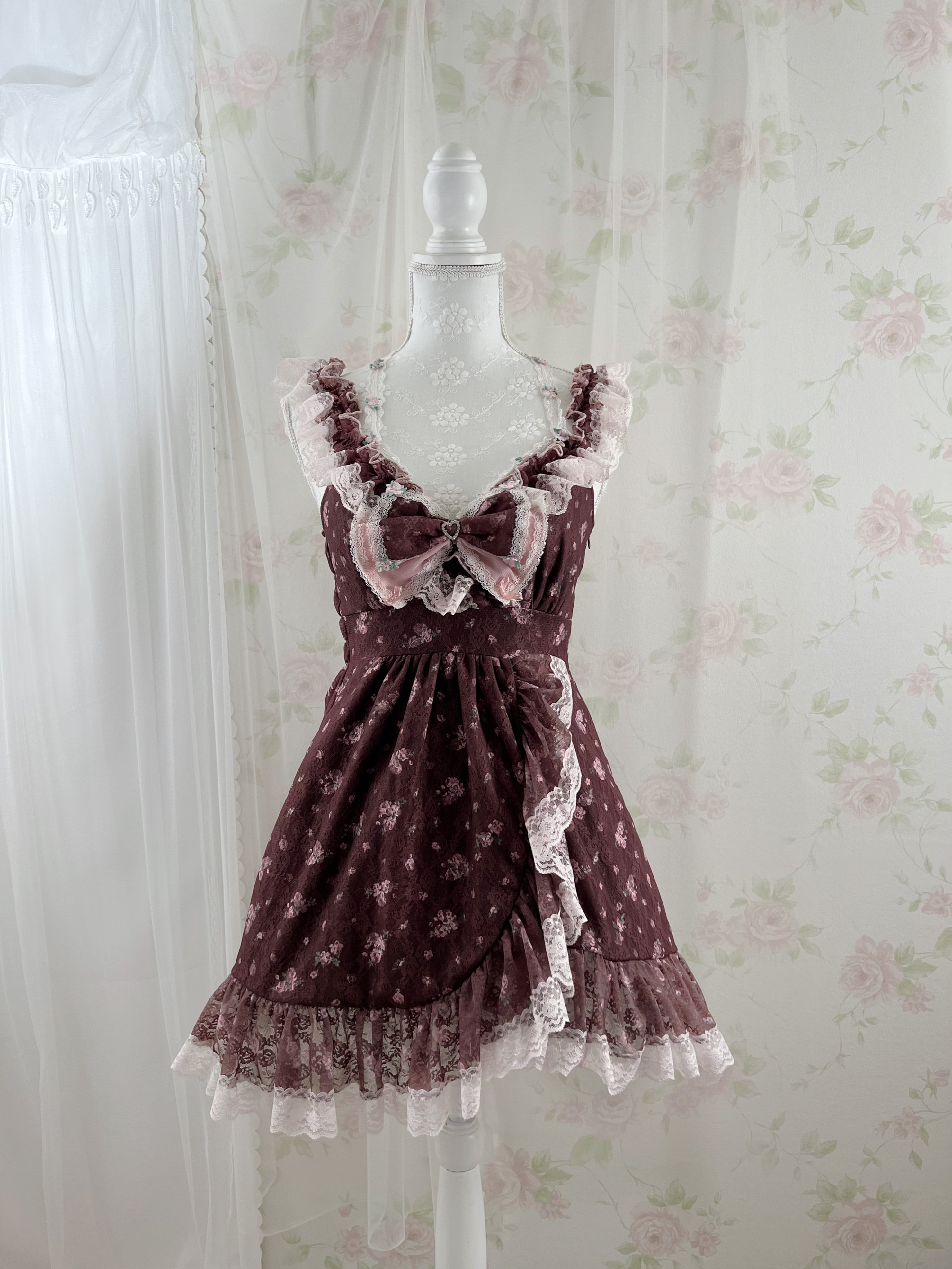 mellfy memory Sweet secret heart dot onepiece | MultiPal Store