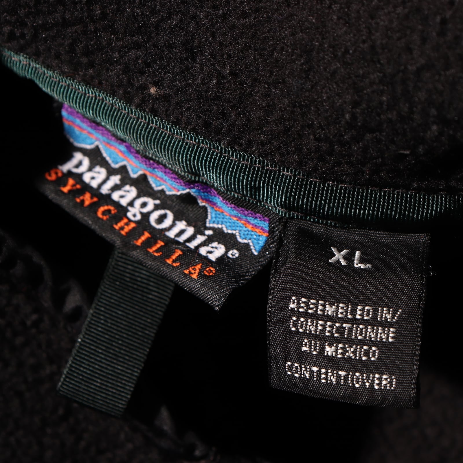 Patagonia パタゴニア　リップストップナイロンパンツ　ブラック　XL 美品 XL 黒 97年製 スナップT Patagonia パタゴニア フリース ブラック