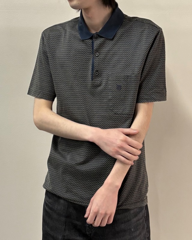 【GIVENCHY】all-over pattern polo shirt