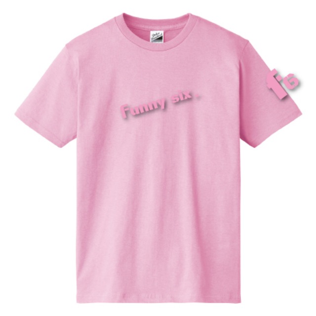 3D logo T-shirt pink